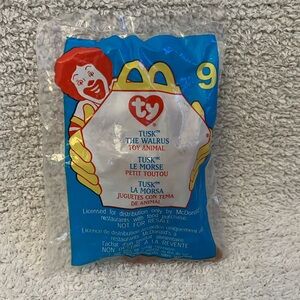 Mini beanie baby tusk the walrus